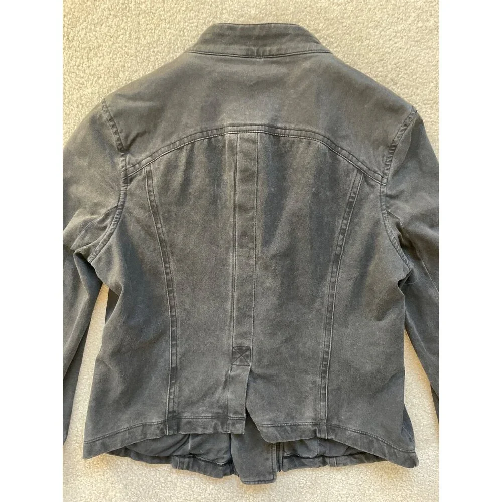 Anthropologie Marrakech Women's Small Harlow Asymmetrical Moto Jacket Leather - Picture 7 of 9